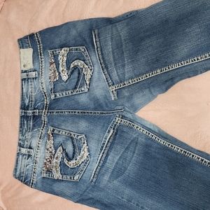 Silver Suki Women's Jeans, Size 18